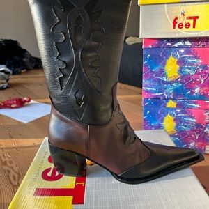 On your feet bonanza boot black/brown